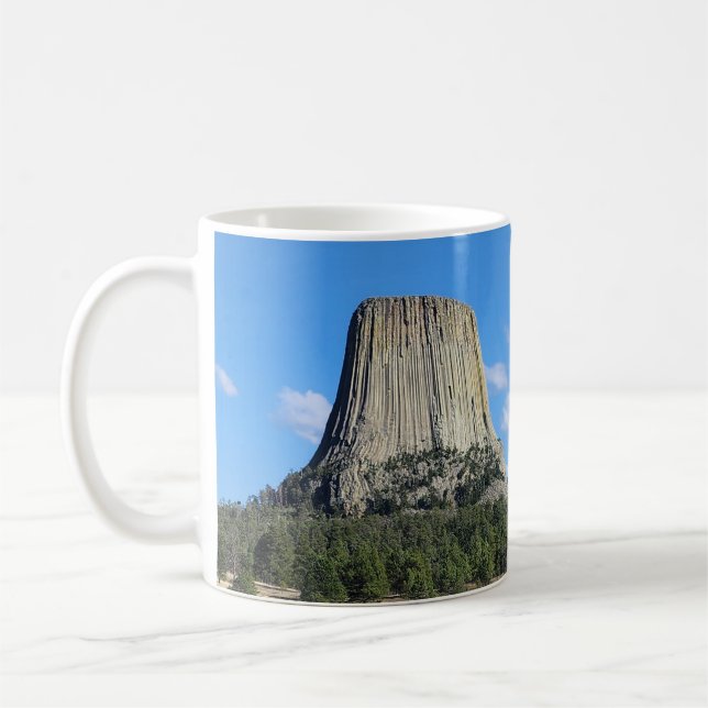 Caneca De Café Desejos da Devils Tower (Esquerda)