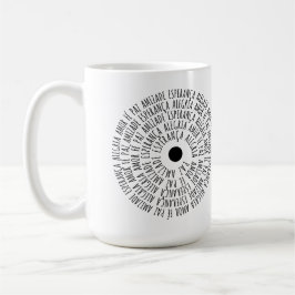 Caneca De Café Desejos de Natal - Amor Fé Esperança