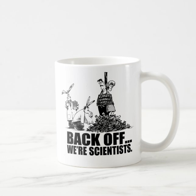 Caneca De Café Desembarace… de nós são cientistas (Direita)