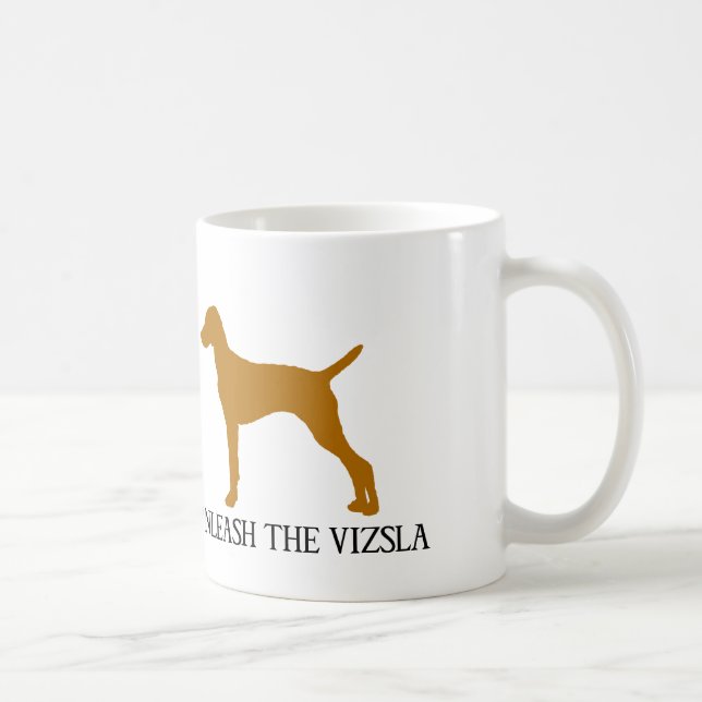 CANECA DE CAFÉ DESENCADEIE O VIZSLA (Direita)