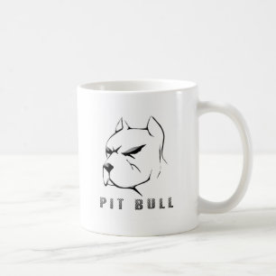 Caneca De Café Desenhar de Pitbull
