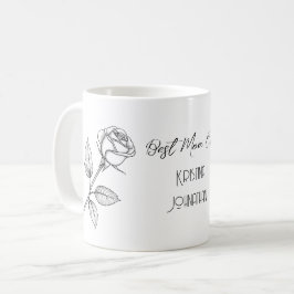Caneca De Café Desenhar Lápis Dia de as mães Coffee Mug