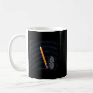 Caneca De Café Desenhe a Cool Pocil S ou Super S 90 Crianças Penc