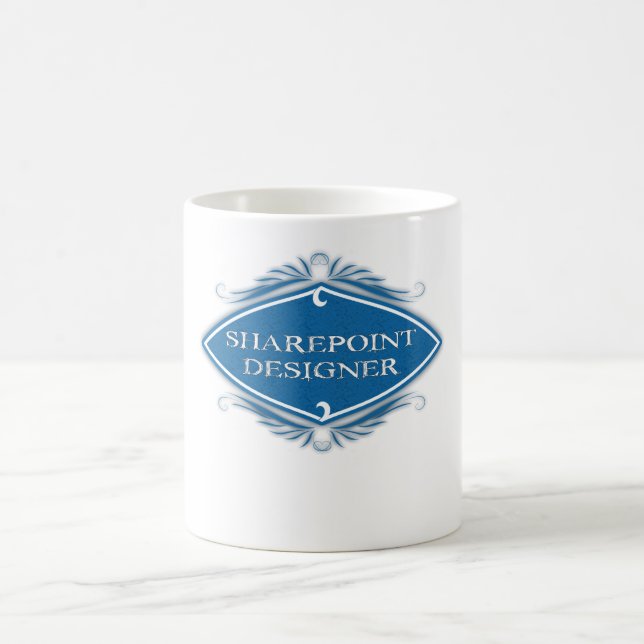 Caneca De Café Desenhista de SharePoint (Centro)