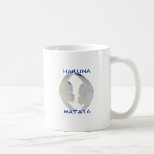 Caneca De Café Desenho Africano Hakuna Matata