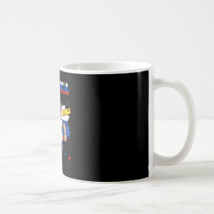 Caneca De Café Desenho Animado Meta Menino Eslováquia Bandeira Es
