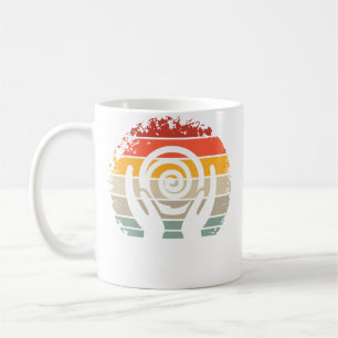 Caneca De Café Desenho Cerâmico Forno Retrô para Mulheres Logotip