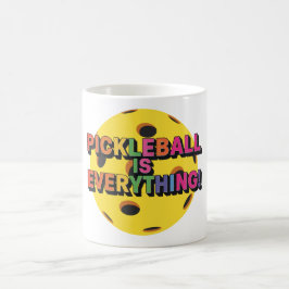 Caneca De Café Desenho da Copa de Pickleball