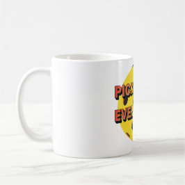 Caneca De Café Desenho da Copa de Pickleball