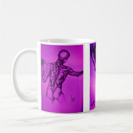 caneca de café desenho de arte