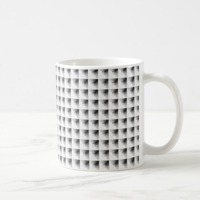 Caneca De Café desenho de compartimento em Cinza... (Direita)