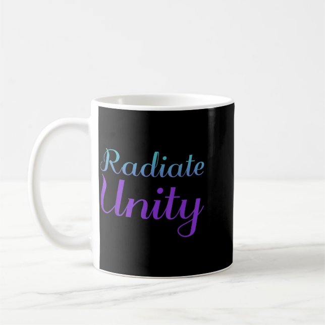 Caneca De Café Desenho de Conscientização sobre Prevenção da Unid (Esquerda)
