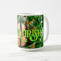 Desenho de Músico Irlandês Orgulhoso