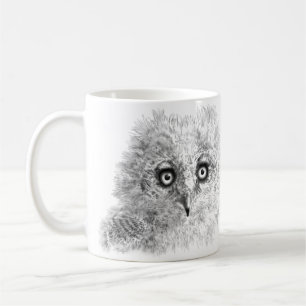 Caneca De Café Desenho de Owlet excelente Corado