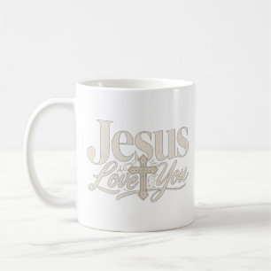 Caneca De Café Desenho de Sublimação Cristã