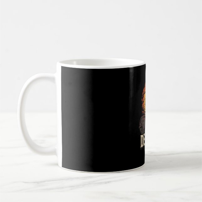Caneca De Café Desenho de Treino de Halloween de Levantamento de  (Esquerda)