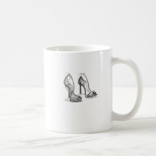 Caneca De Café Desenho Elegante de Alto Céu