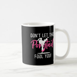 Caneca De Café Desenho Engraçado de Karatê para Meninas e Mulhere