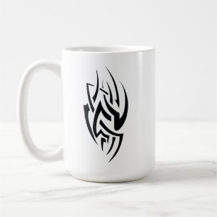 Caneca De Café Desenho Inspirado em Arte de Tatuagem Tradicional