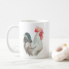 Caneca De Café Desenho manual em aquarela de uma galeria