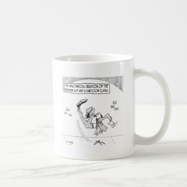 Caneca De Café Desenhos animados 3169 de Freud (Direita)