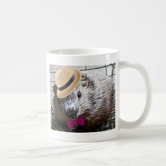 Caneca De Café Desenhos animados bonitos da marmota!