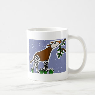 Caneca De Café Desenhos animados da arte do Okapi AP