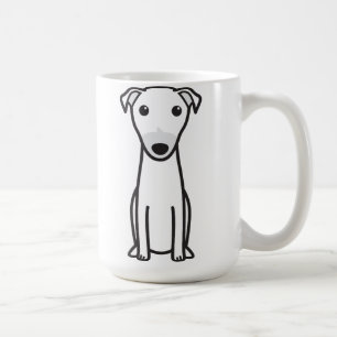 Caneca De Café Desenhos animados do cão do canguru