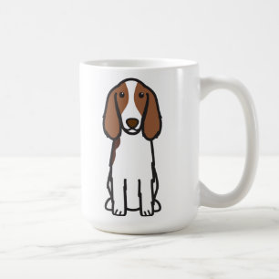 Caneca De Café Desenhos animados do cão do Spaniel de galês