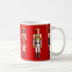 Caneca De Café Desenhos animados do exército dos Nutcrackers do