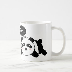 Caneca De Café Desenhos animados engraçados da panda bonito do