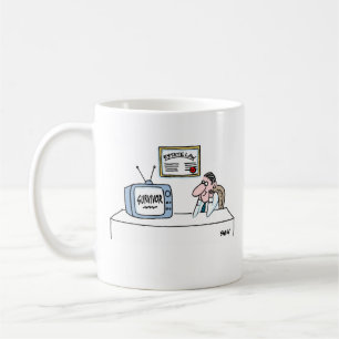 Caneca De Café Desenhos animados engraçados do advogado do