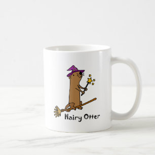 Caneca De Café Desenhos animados engraçados do feiticeiro da
