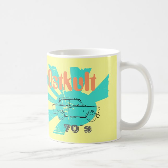 Caneca De Café Desenhos de este Trabbi (Direita)