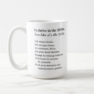 Caneca De Café Desenvolva-se em 2026 Manhã Mindfulness