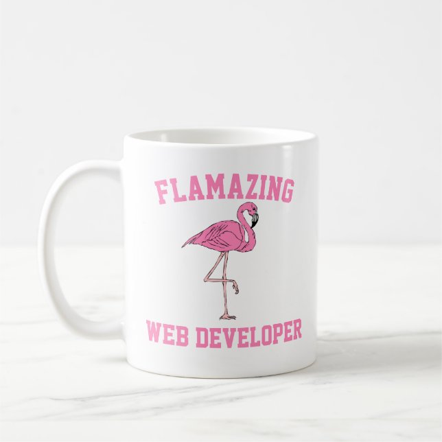 Caneca De Café Desenvolvedor da Web Flincrível Mug (Esquerda)