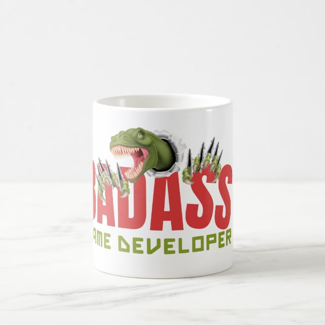CANECA DE CAFÉ DESENVOLVEDOR DE JOGOS BADASS - DIV DE JOGO (Centro)
