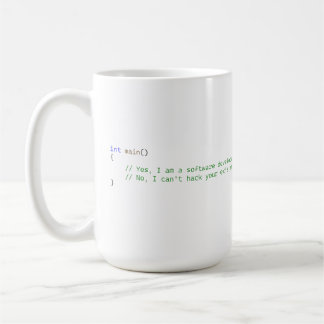 Caneca De Café Desenvolvedor de software
