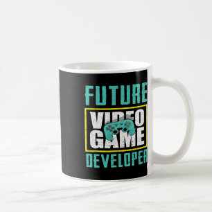 Caneca De Café Desenvolvedor de videogame futuro - Designer de jo