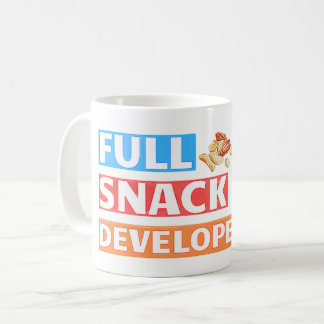 Caneca De Café DESENVOLVEDOR SNACK DE cheio - PUN DE DESENVOLVEDO