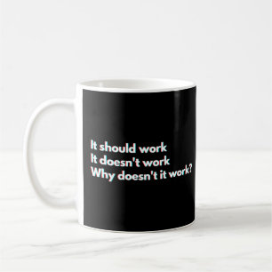 Caneca De Café Desenvolvedores E Programadores Dito De Trabalho E