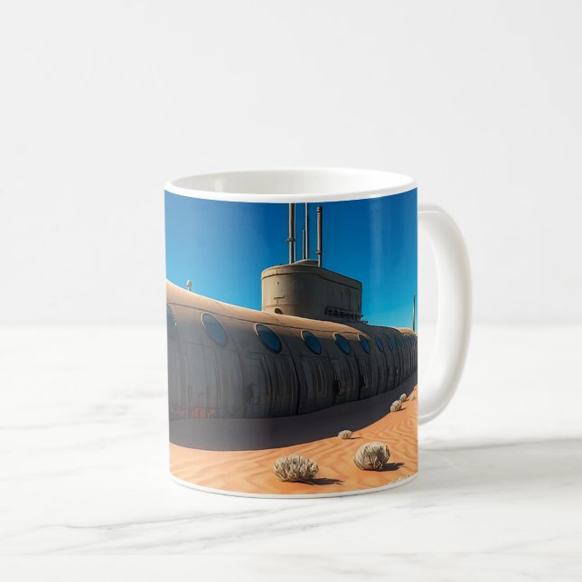 Caneca De Café Désert brûlant (Frente Esquerda)