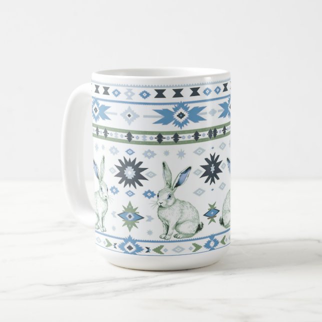 Caneca De Café Desert Hares Café Mug (Frente Esquerda)