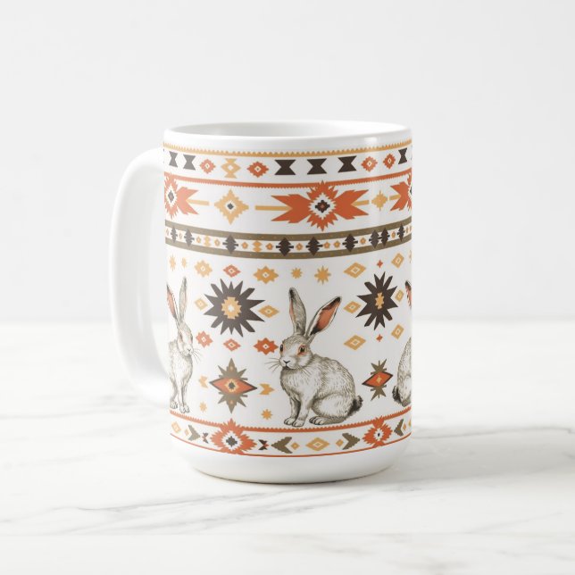 Caneca De Café Desert Hares Mug (Frente Esquerda)