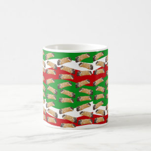 Caneca De Café Deserto de Cannoli Italiano