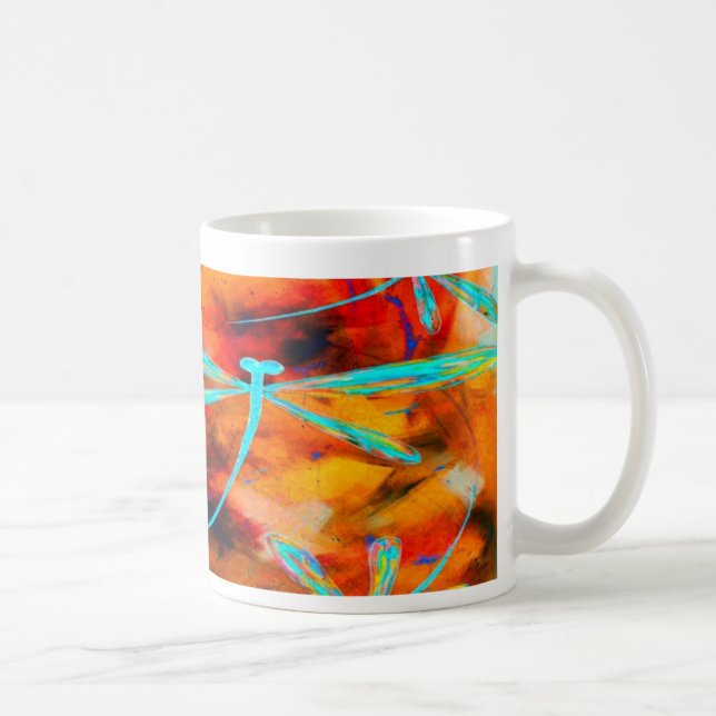 Caneca De Café Deserto de Dragonfly (Direita)