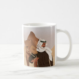 Caneca De Café Deserto Pacífico - Homem Camelo