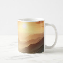 Caneca De Café Deserto Tranquilo