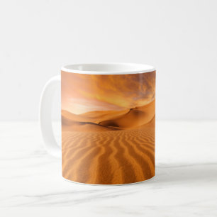 Caneca De Café Desertos Deserto nos Emirados Árabes Unidos