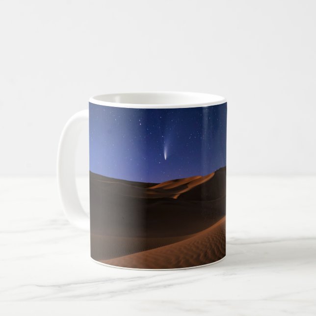 Caneca De Café Desertos | Galáxia de Areia Duna (Frente Esquerda)